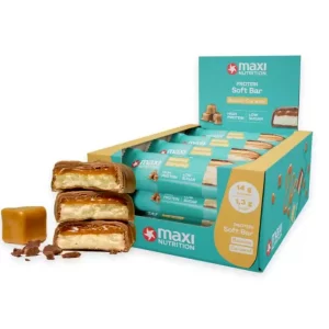 <div style="font-size:20px; color: #B0B0B0">MAXI NUTRITION</div><br>PROTEIN SOFT BAR 45GR</br>