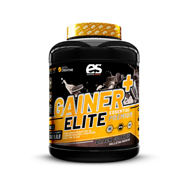<div style="font-size:20px; color: #B0B0B0">ESSENTIAL NUTRITION</div><br>GAINER ELITE 3KG</br> - Imagen 1